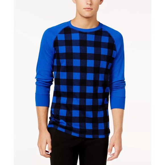 Polo Ralph Lauren Other - Polo Ralph Lauren Buffalo Plaid Shirt Waffle Knit Thermal Small